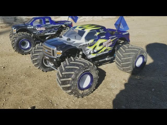 2018 SoCal RC Monster Trucks Winter Finals- Race 1 Figure 8 Course