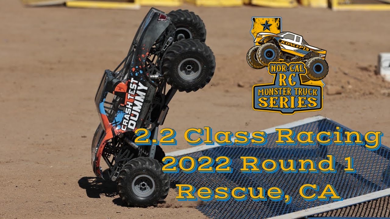 Rescue Nor Cal R/C Monster Trucks 2022 JConcepts Points Series R1 2.2 Class