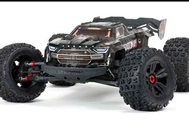 ARRMA Kraton EXB Extreme Bash Roller Monster Truck - Black