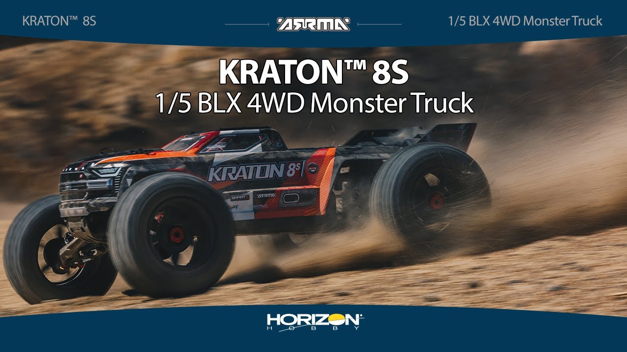 ARRMA KRATON 1/5 8S BLX 4WD Speed Monster Truck RTR