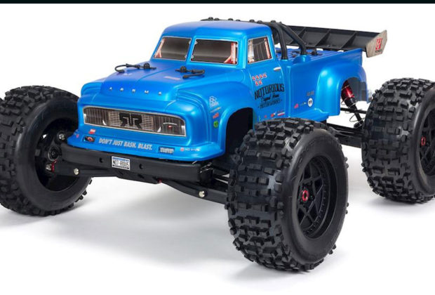 ARRMA Notorious 6S BLX Monster Stunt Truck - Blue