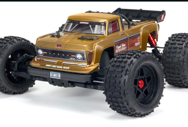 ARRMA Outcast 4S V2 BLX Monster Stunt Truck - Bronze