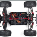 ARRMA Outcast 6S BLX Extreme Bash Monster Stunt Truck - Black