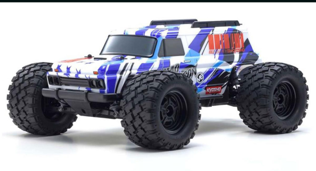 Kyosho Mad Wagon Ve Monster Truck Rtr Blue