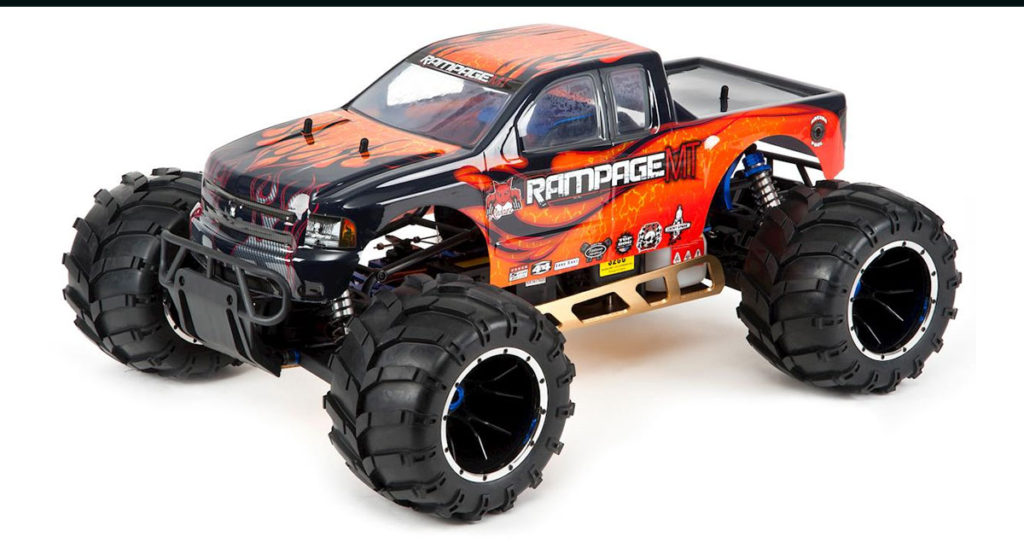 Redcat Racing Rampage MT V3 Nitro Monster Truck RTR Orange