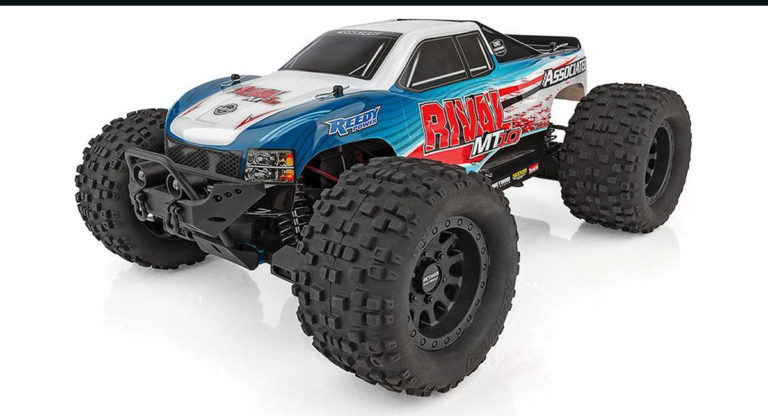 FASTRAX FTAS03B porte fusée arrière aluminium TEAM ASSOCIATED RIVAL MT10