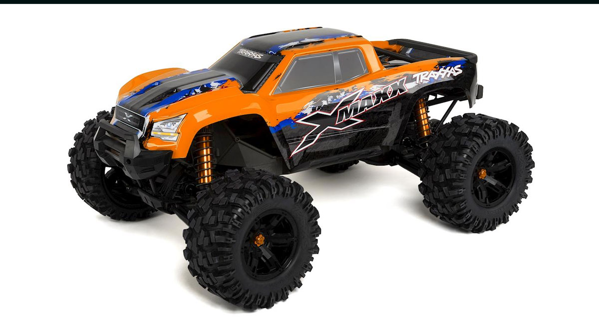 Traxxas X-Maxx 8S 4WD Monster Truck RTR - Orange