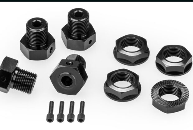 JConcepts 17mm Hex Axle Kit for the Losi LMT