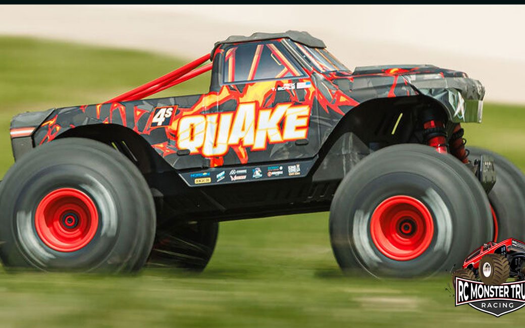 ARRMA Quake 4S 1/8 Monster Truck RTR