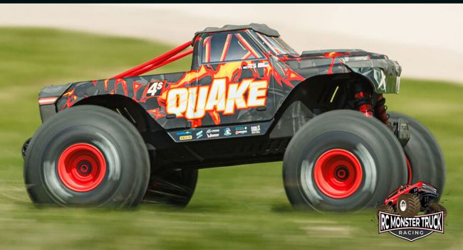 ARRMA Quake 4S 1/8 Monster Truck RTR